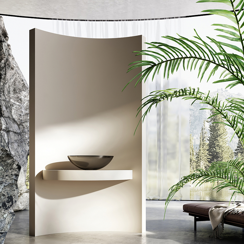 Раковина-чаша Abber Kristall 50 AT2802Onyx Черная от магазина ЛесКонПром.ру