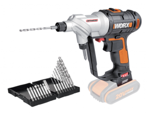 Дрель-шуруповерт WORX Switchdriver WX176.9 аккумуляторная 20V 20Нм, без АКБ и ЗУ