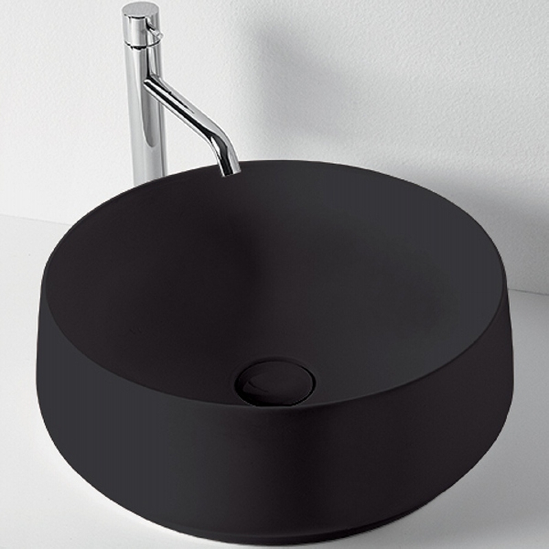 Раковина-чаша Kerasan F10 43 460431 Черная матовая от магазина ЛесКонПром.ру