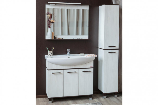 Зеркало с полкой Sanflor Толедо 80353235 от магазина ЛесКонПром.ру