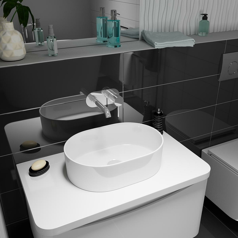 Раковина-чаша Point Виктория 46 PN43062 Белая от магазина ЛесКонПром.ру