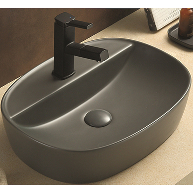 Раковина-чаша CeramaLux 50 78239XMDH-2 Серая от магазина ЛесКонПром.ру