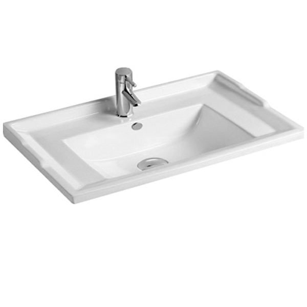 Раковина Melana 120 MLN-F120 Белая от магазина ЛесКонПром.ру