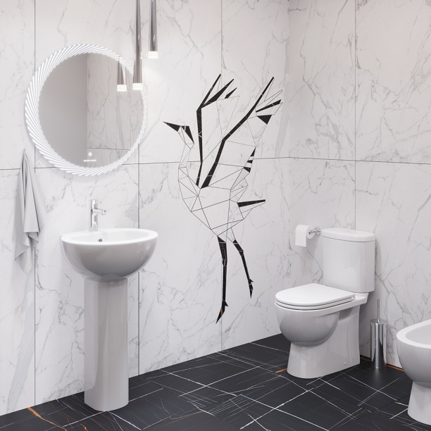 Пьедестал для раковины SANITA LUXE Art от магазина ЛесКонПром.ру