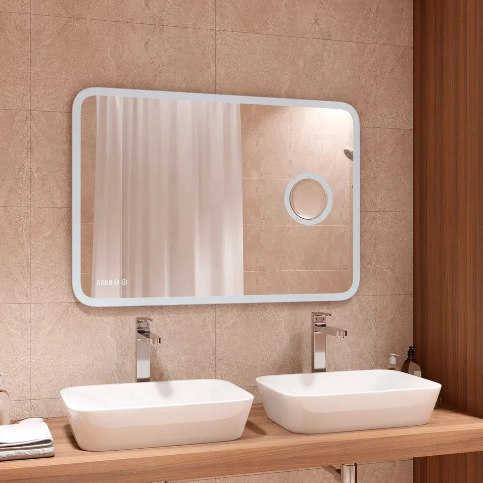 Зеркало CONTINENT ЗЛП256 100x70 с увеличением от магазина ЛесКонПром.ру