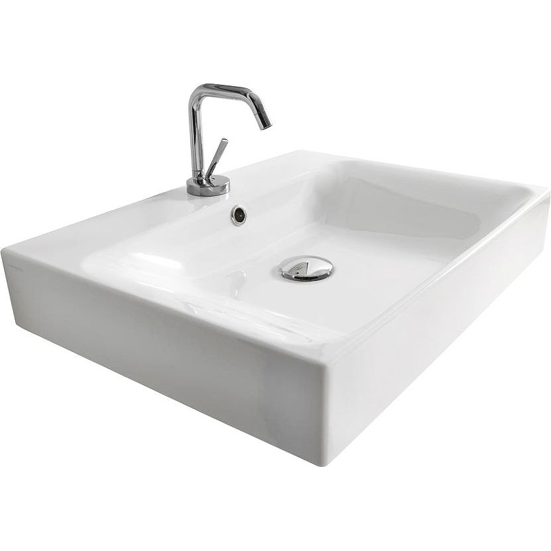 Раковина Kerasan Cento 60 353101*1 Белая от магазина ЛесКонПром.ру