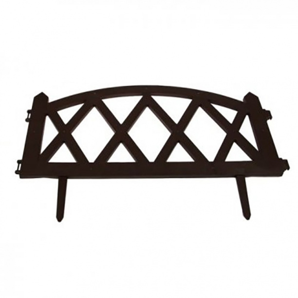 Забор декоративный MODERN шоколад от магазина ЛесКонПром.ру