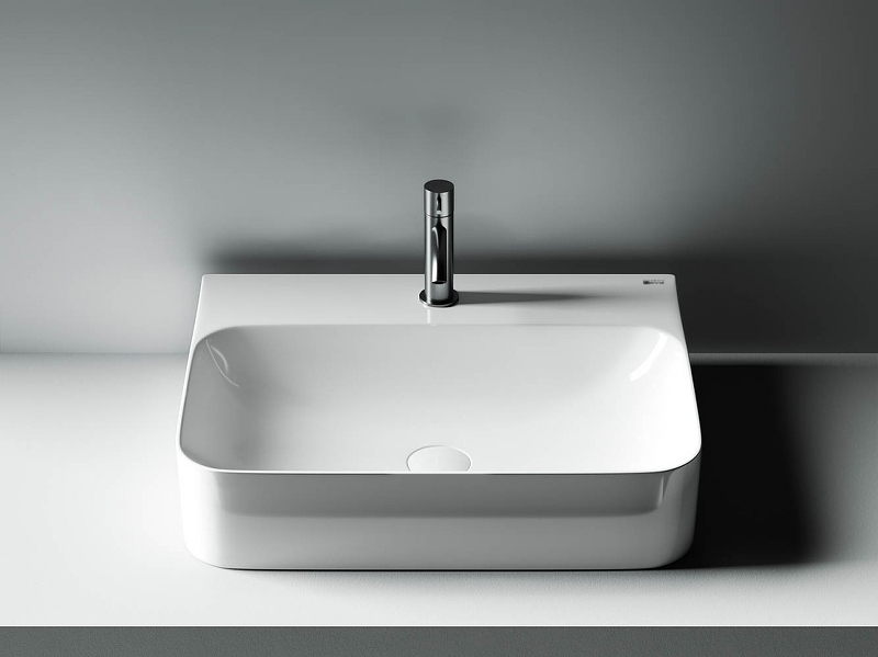 Раковина Ceramica Nova Aura 60 CN2001 Белая от магазина ЛесКонПром.ру