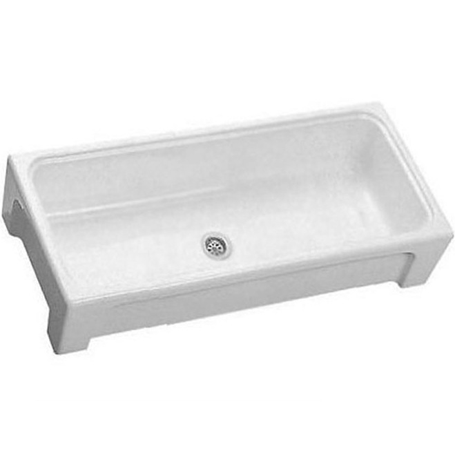 Хозяйственная раковина Hatria Complementi 90 YN04 Белая от магазина ЛесКонПром.ру