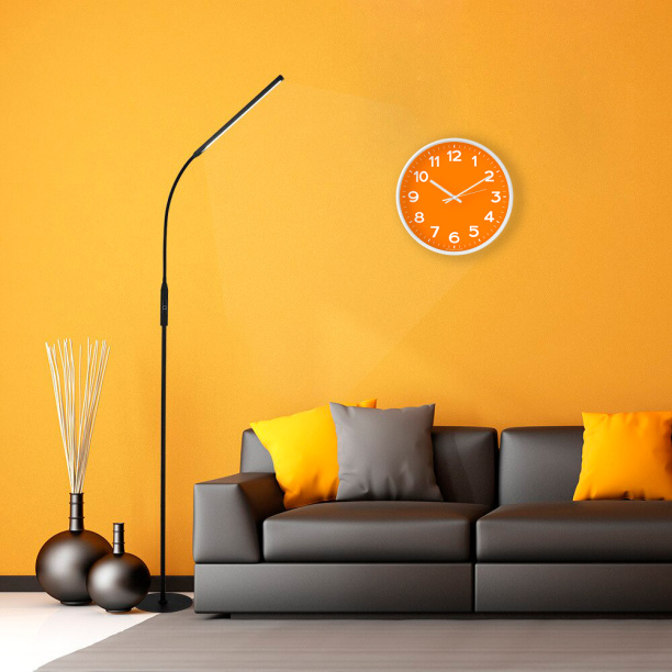 Часы настенные круглые Апельсин d30 см от магазина ЛесКонПром.ру