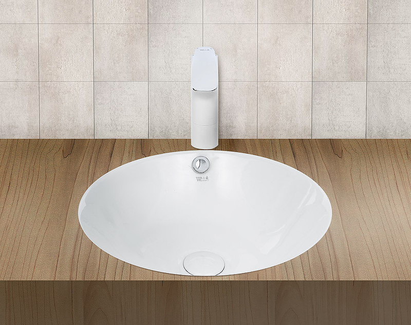 Раковина WeltWasser Deilbach 6028 43 10000004602 Белый глянец от магазина ЛесКонПром.ру