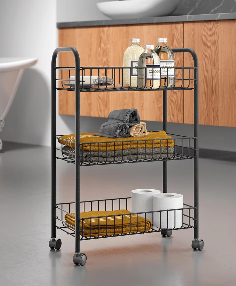 Полка Metaltex Lugano 34.45.03 3-ярусная от магазина ЛесКонПром.ру