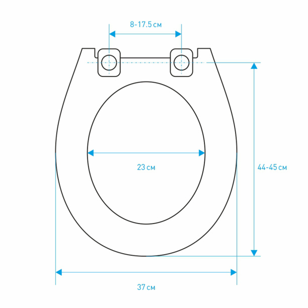 Сиденье для унитаза FLUMEN быстросъемное с микролифтом от магазина ЛесКонПром.ру