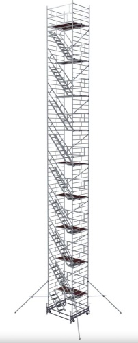 ВЫШКА МОДУЛЬНАЯ АЛЮМИНИЕВАЯ megal -BMA1400/19 С ЛЕСТНИЦЕЙ от магазина ЛесКонПром.ру
