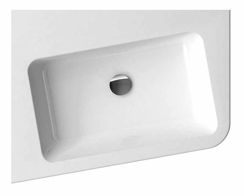 Раковина Ravak 10° 55 L XJIL1155000 угловая Белая от магазина ЛесКонПром.ру