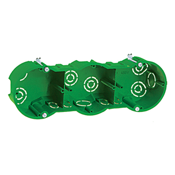 Коробка установочная IEK для гипсокартона тройная от магазина ЛесКонПром.ру