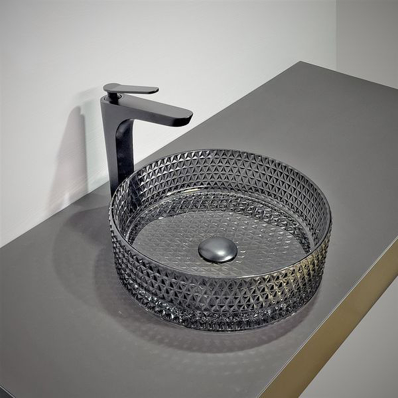 Раковина-чаша Comforty 36 GL03 00-00011841 Черная от магазина ЛесКонПром.ру