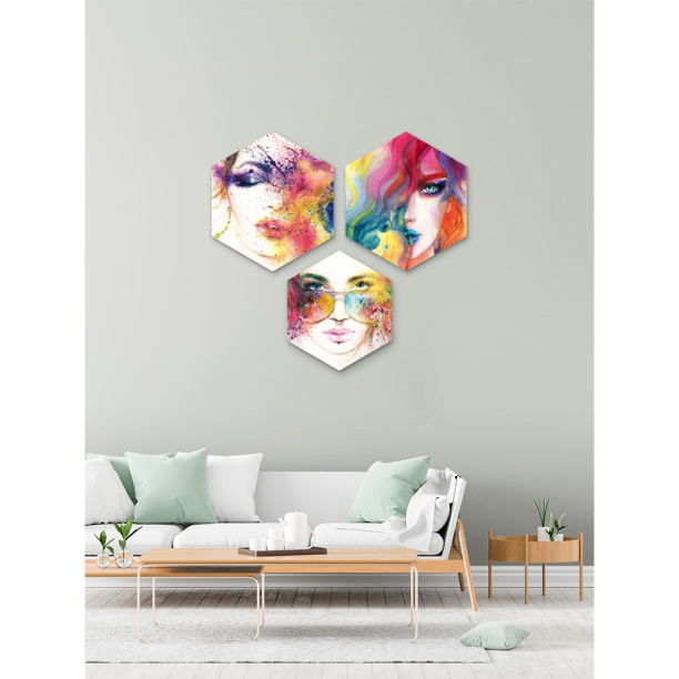 Картина модульная Мода 3 части от магазина ЛесКонПром.ру