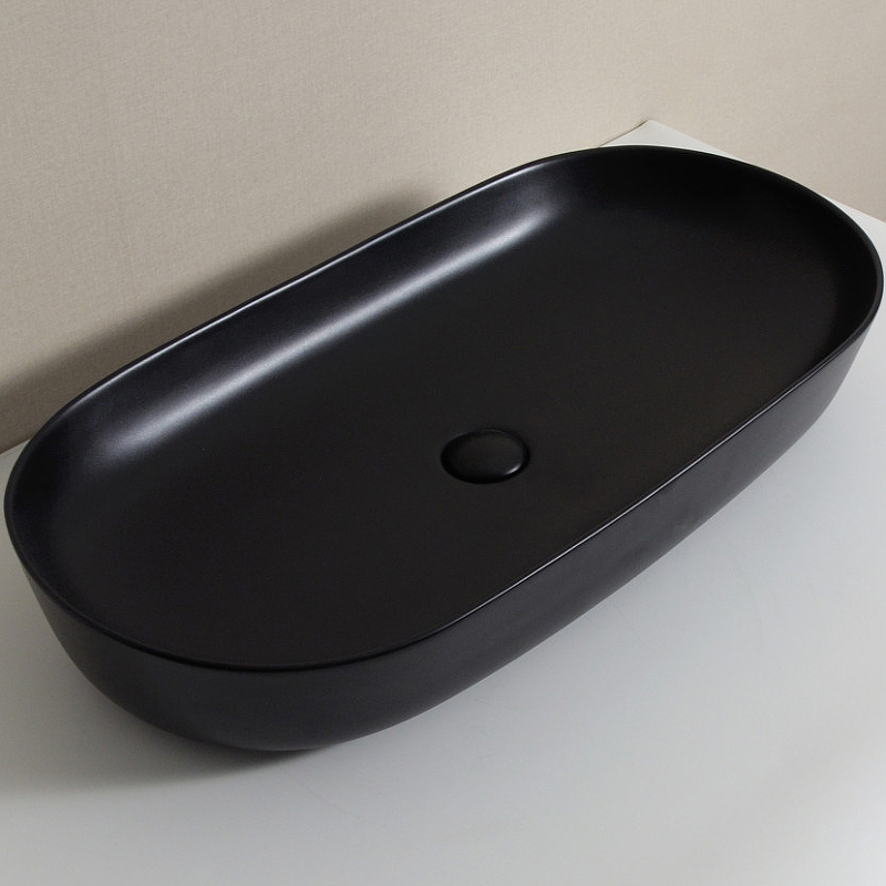 Раковина-чаша CeramaLux 60 78327-1MB Черная матовая от магазина ЛесКонПром.ру