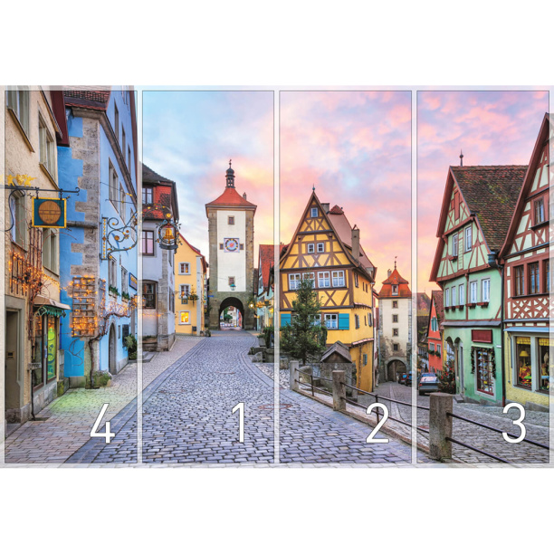 Фотообои бумажные Ротенбург 368x254 см от магазина ЛесКонПром.ру