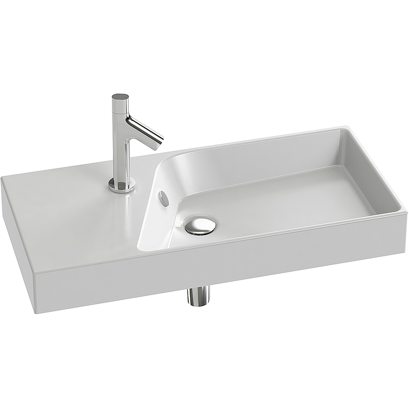 Раковина Jacob Delafon Rythmik 80 EXP112-00 Белая от магазина ЛесКонПром.ру