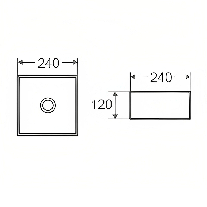 Раковина-чаша D&K Berlin 24 DT1431116 Белая от магазина ЛесКонПром.ру