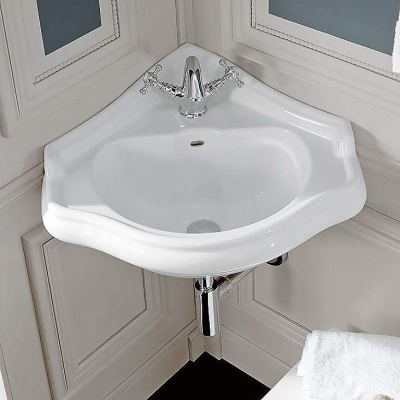 Раковина Kerasan Retro 57 103201*1 Белая от магазина ЛесКонПром.ру