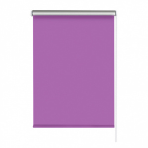 Рулонная штора светонепроницаемая NEODECO SilverBack 80х160 м фиолетовая