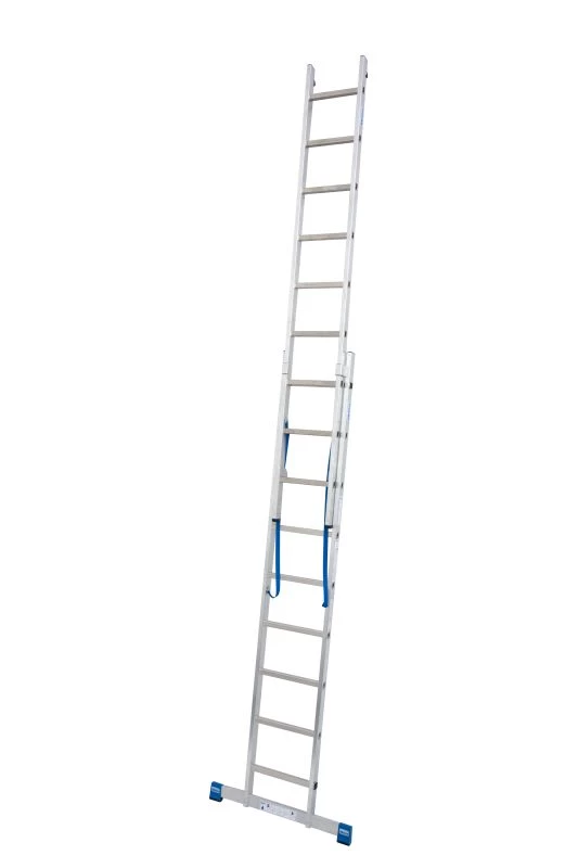 Лестница алюминиевая двухсекционная KRAUSE STABILO 2х9 арт. 133472 от магазина ЛесКонПром.ру