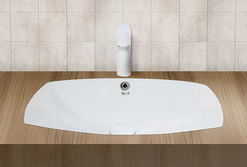 Раковина WeltWasser Deilbach 6076 53 10000004601 Белый глянец от магазина ЛесКонПром.ру