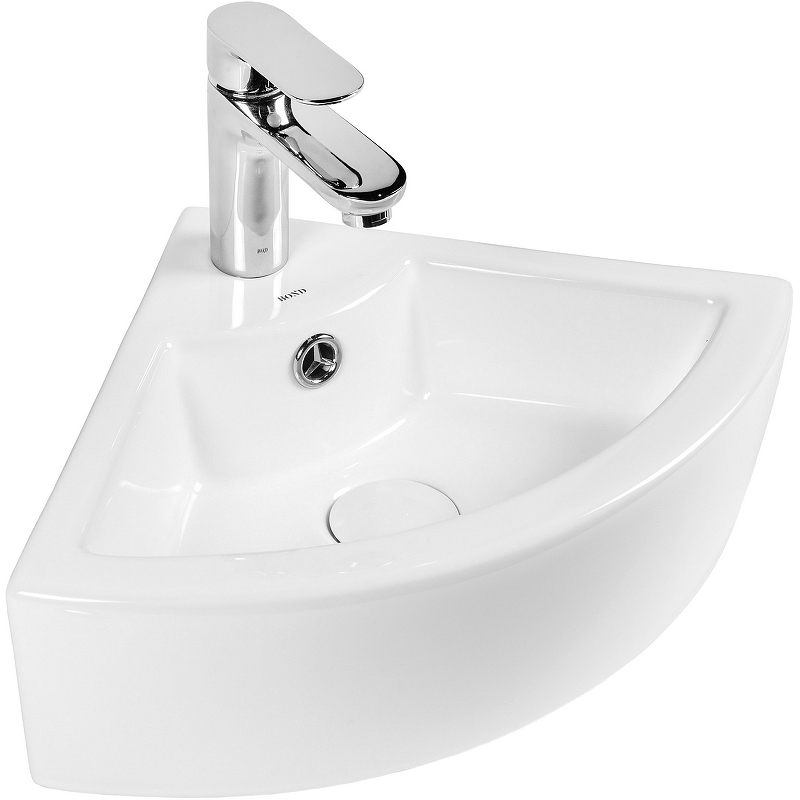 Раковина Bond 32 S91-320 угловая Белая глянцевая от магазина ЛесКонПром.ру