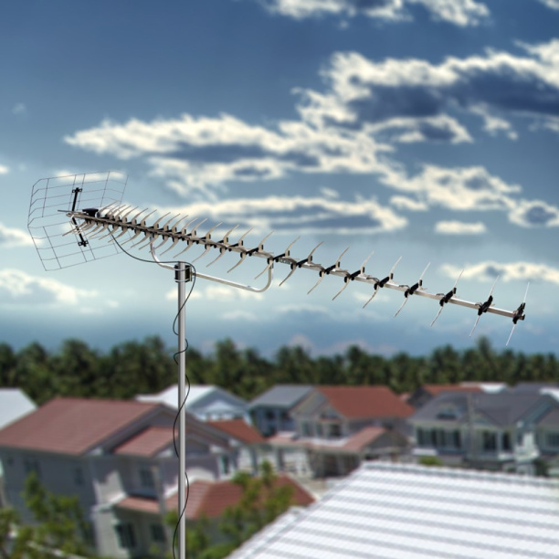 Антенна уличная REXANT RX-414 18 dB от магазина ЛесКонПром.ру