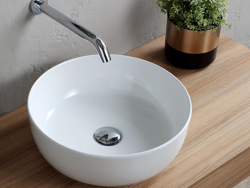 Раковина-чаша Scarabeo Glam 39 1807 Белая от магазина ЛесКонПром.ру