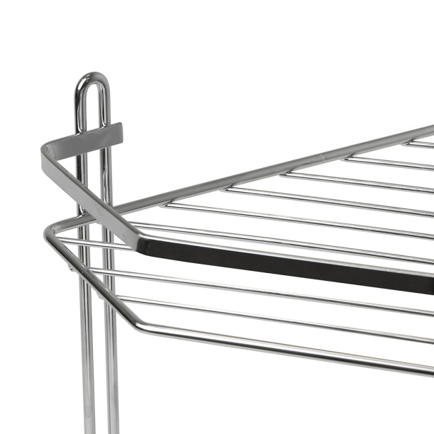 Полка сетчатая VANSTORE Modern 2-ярусная угловая от магазина ЛесКонПром.ру