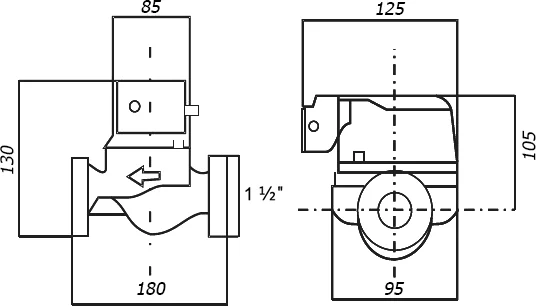 Циркуляционный насос Pumpman GRS 25/8 от магазина ЛесКонПром.ру