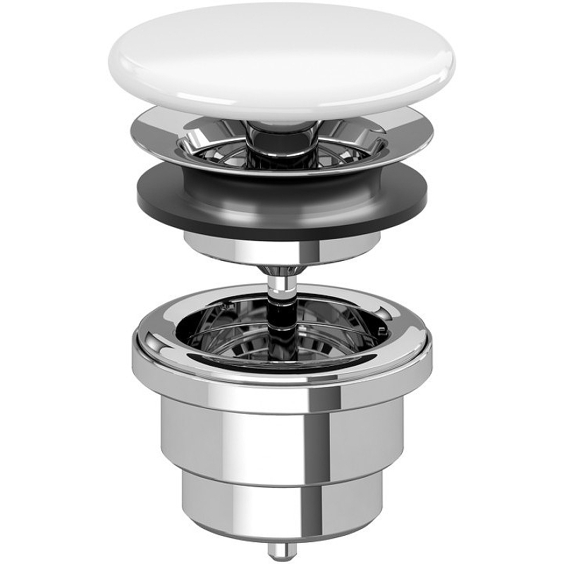 Донный клапан Villeroy&Boch 68080001 Альпийский белый от магазина ЛесКонПром.ру