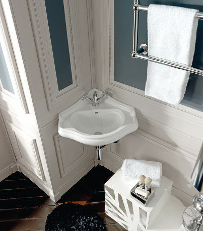 Раковина Kerasan Retro 57 103201*1 Белая от магазина ЛесКонПром.ру