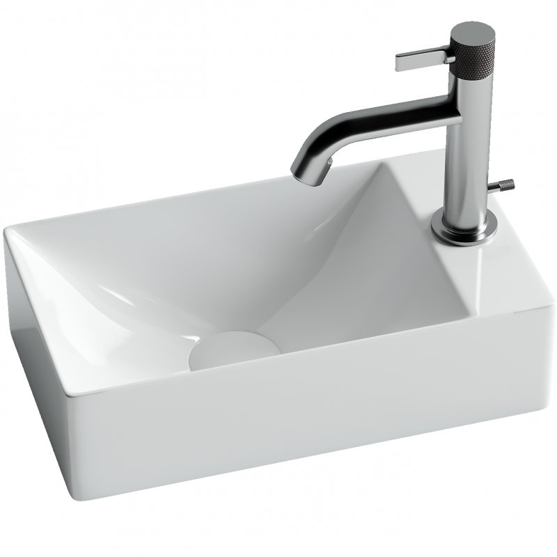 Раковина Ceramica Nova Element 37 CN5007 Белая от магазина ЛесКонПром.ру