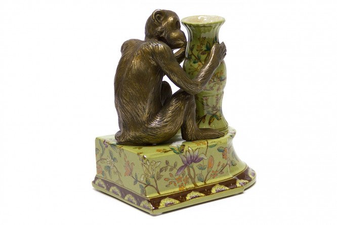 Держатель для книг Обезьяна 20 см 80451237 от магазина ЛесКонПром.ру