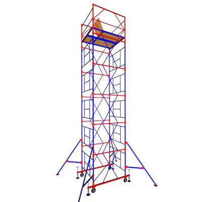 Вышка-тура стальная Мега 5-10,0м (арт. М5-10,0) от магазина ЛесКонПром.ру