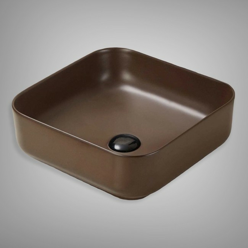 Раковина-чаша Bond 38 S57-389 Коричневая матовая от магазина ЛесКонПром.ру