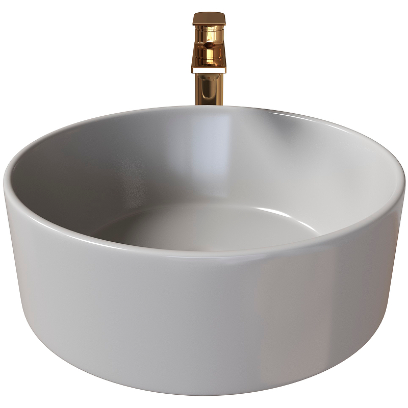 Раковина-чаша Grossman 40 GR-3013GM Серая матовая от магазина ЛесКонПром.ру