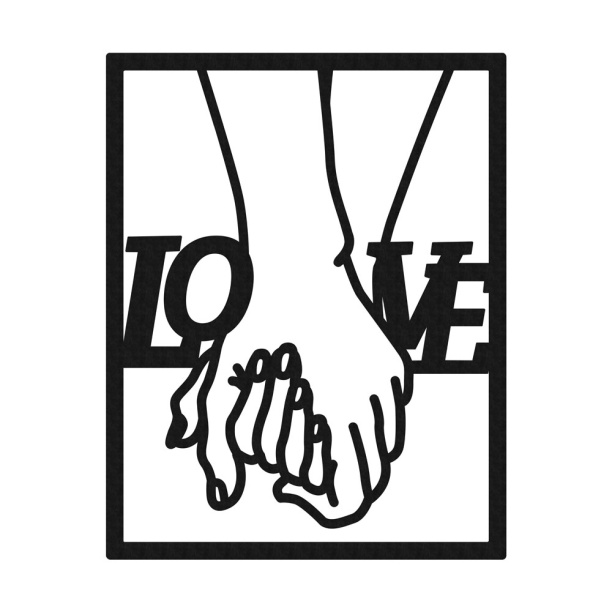 Декопанно 40х50 см Love от магазина ЛесКонПром.ру